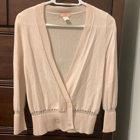 J. Crew Sweaters - J.Crew button wrap cashmere cardigan